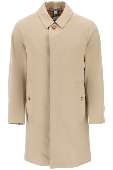 burberry mens 3 button coat|burberry camden trench coat.